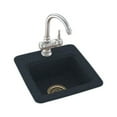 thumbnail image 2 of Swan BS-1515-010 15" x 15" Swanstone Single Bowl Bar/Prep Sink, Available in Various Colors, 2 of 2