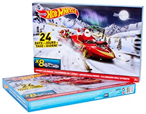 hot wheels christmas calendar