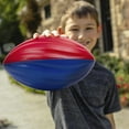 thumbnail image 5 of Hedstrom Kids Foam Football, Red and Blue, 9", Toy Balls, Children Ages 3+, 5 of 6