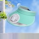 thumbnail image 4 of Sombrero de visera de abanico para mujer con carga USB - Gorro de refrigeración ajustable de 3 velocidades para protección solar - Gorro de verano acrílico ligero con banda sudorosa, 4 of 8