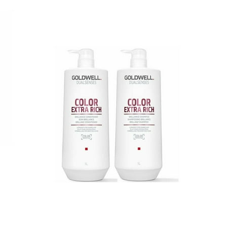 Goldwell Color Extra Rich Brilliance Shampoo and Conditioner Liter DUO - SEALED