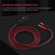 thumbnail image 5 of Cable de altavoz XLR a banana, XLR de 3 pines a conector banana doble Cable de audio, conector chapado en oro de 4 mm a XLR3 Pro HiFi, 5 of 5