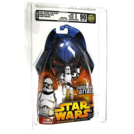 Clone Trooper Action Figure Quick Draw Attack  AFA 90 Star Wars price history on PriceWatchPro