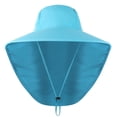 thumbnail image 5 of Travelwant Wide Brim Sun Hat with Neck Flap, UPF 50+ Hiking Safari Fishing Caps for Men and Women, 5 of 6