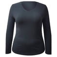 thumbnail image 1 of Playera George Talla 40 Cuello Redondo Lisa Negro, 1 of 4