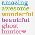 thumbnail image 3 of CafePress - Amazing Ghost Hunter T Shirt - 100% Cotton Ringed T-Shirt, 3 of 4