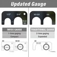 thumbnail image 2 of IWISS Angle PEX Crimping Tools Combo Kits for 1/2" & 3/4" Pex Crimp Rings with Go/No-Go Gauge with PEX Pipe Cutter Suits for All US F1807 Standards Copper Rings, 2 of 5