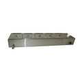 thumbnail image 4 of 5 Pans Food Warmer Restaurants Hotels Food Soup Buffet Steam Table Warming Equipment Commercial, 4 of 11