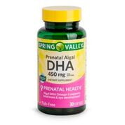 Spring Valley Algal-900 DHA Softgels, 450 Mg, 30 (Best Dhea Supplement On The Market)