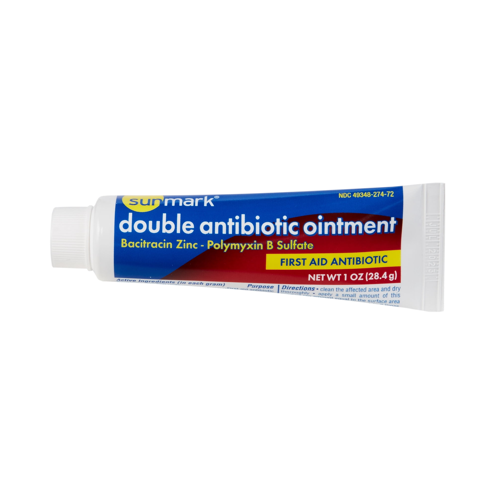 Sunmark Antibiotic Ointment, Dual Action Protection, 1 oz, 1 count