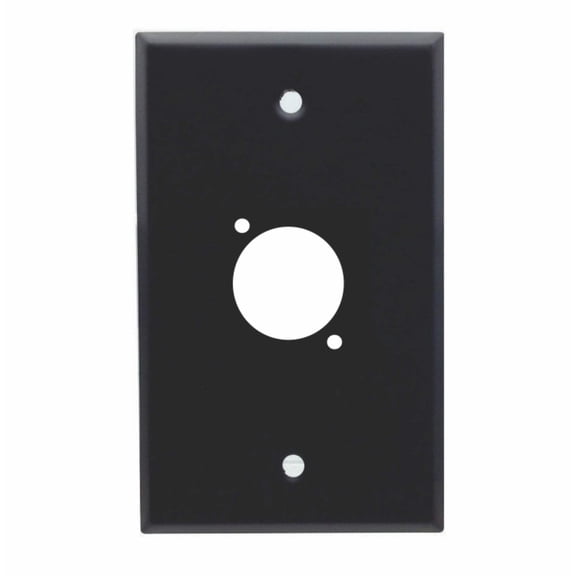 Single Gang, Single Position Empty Stainless Steel Wall Plate