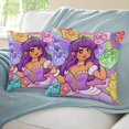 thumbnail image 3 of aphmu cat Fundas de almohada de terciopelo con tema, regalos de funda de almohada, decoración para el hogar, cojín de lanzar, regalo de cumpleaños para fans y parejas. 40cm x 40cm., 3 of 6