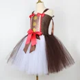 thumbnail image 5 of Disfraz de hombre de jengibre para niña, ropa de fiesta navideña para niños, vestido de tutú con galletas de jengibre y pan de jengibre, 5 of 5