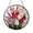 Acrylic 3.5 Inch, variant on Gladiolus Flower Stained Glass Suncatcher Window Hanging, August Birth Flower Decor, Elegant Floral Home Accent Gift for Mom