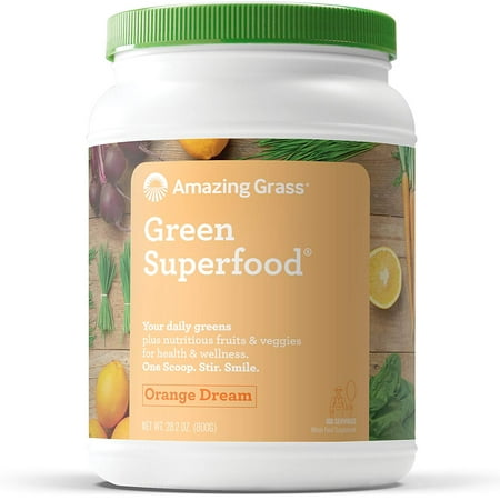 UPC 829835000845 product image for Amazing Grass Green Superfood Powder, Orange Dream, 100 Servings | upcitemdb.com