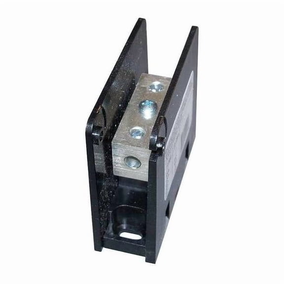 Power Distribution Block, Open, 1 Pole, 85 A Copper, 1,000 V AC/DC, Screw