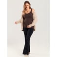 thumbnail image 5 of Maternity Nursing Tank Tops with Built in Bra Sleeveless Casual Pregnancy Shirts, 5 of 5