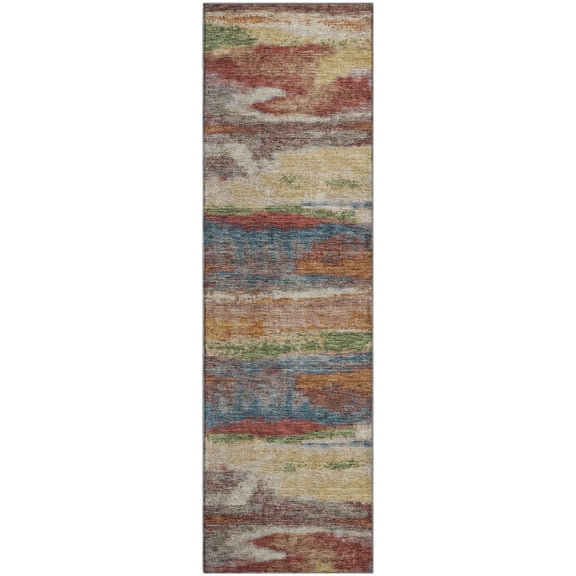 Dalyn Rugs Premium Machine Washable Mayfield AMF942 Paprika 2'3" x 7'6" Runner Rug