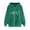 Green, variant on Lenpel Hoodies for Women Fall Fashion Long Sleeve Drawstring Graphic Sweatshirts Casual Pullover Tops