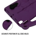 thumbnail image 5 of Dteck Crossbody Case For 10.2 iPad 8th Generation / iPad 7th Generation / iPad Pro 10.5 / iPad Air 3, Anti-Drop Shock Proof Light Weight Convertible Handle Kickstand Cover with Shoulder Strap, Purple, 5 of 5