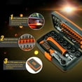 thumbnail image 2 of 38 in 1 Household Labor Saving Ratchet Screwdriver Bit Set Multipurpose Tool Kit Hardware Tools, 2 of 8