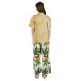 thumbnail image 4 of Inkmeso Printed Nightwear 2 Pc Pajama Set For Women's Short Sleeves Soft Sleepwear, 4 of 7