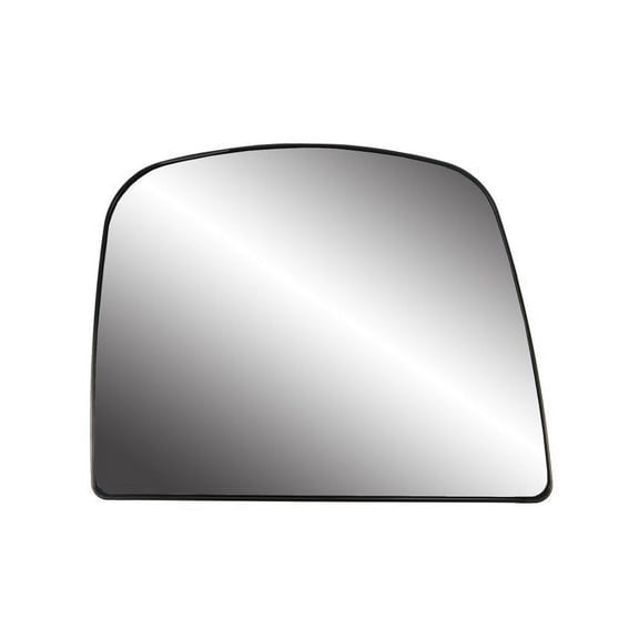 30263 - Fit System Passenger Side Heated Mirror Glass w/ backing plate, GMC Savana Full Size Van, Chevy Express 08-18, 5 11/ 16" x 71/ 4" x 8 3/ 8" (top lens)