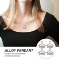 thumbnail image 5 of 20pcs colgantes de colgantes de aleación elegante suministros de joyas prácticas, 5 of 5
