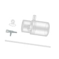 thumbnail image 3 of Adaptador de enriquecimiento de oxígeno transparente acrílico conector de oxígeno boquilla de salida de agua 25 mm, 3 of 8