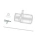 thumbnail image 3 of Adaptador de enriquecimiento de oxígeno transparente acrílico conector de oxígeno boquilla de salida de agua 25 mm, 3 of 8
