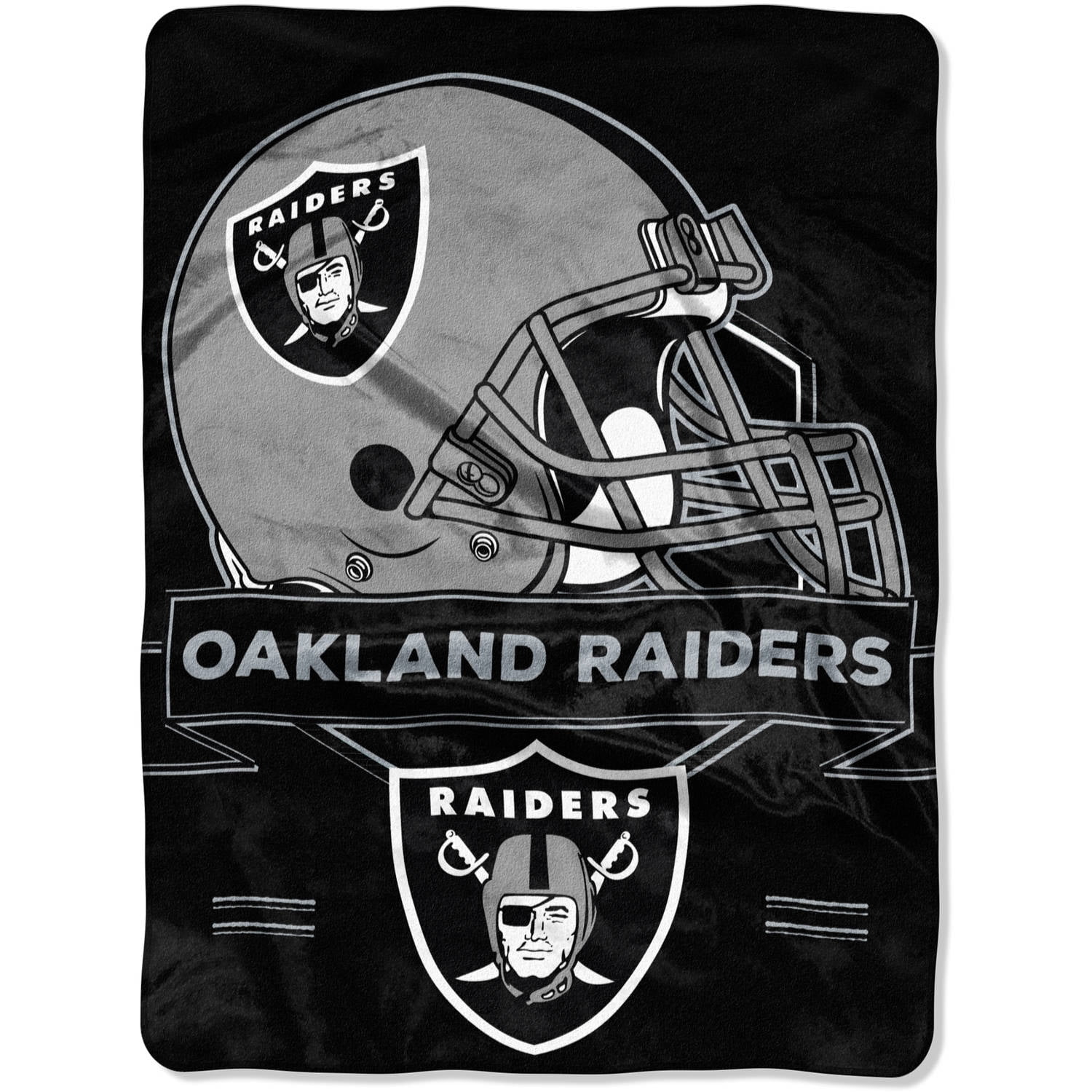 NFL Oakland Raiders "Prestige" 60" x 80" Raschel Throw