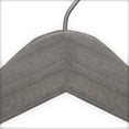 thumbnail image 5 of Wooden Shirt Hangers - NAHANCO Line - 17" Greywash - Home Use, 5 of 6