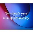 thumbnail image 2 of ArtsyQuotes 14x12 White Modern Wood Framed Museum Art Print Titled - Artsy Quotes Quote: Opportunities, 2 of 4