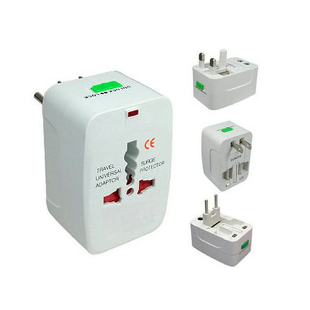 Universal World Travel Adapter Converter Wall Charger US UK AU EU Power Plug (Best Universal Cell Phone Charger)