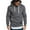 Grey, variant on LEKDFST Hoodies for Men Casual Solid Hooded Sweatshirt Long Sleeve Drawstring Pullover Tops with Pockets Army Green L