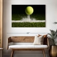 thumbnail image 3 of Elephant Stock Match Point Tennis Wall Art - Horizontal Canvas Wall Art - Living Room Wall Decor - Sports Canvas - Black And Green Decor - 48" x 32", 3 of 8