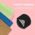 thumbnail image 6 of OUNONA  2 Pcs Corner Cutter Circle Paper Heavy Duty Punch Rounder Black, 6 of 8