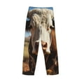 thumbnail image 6 of Balery Cute Daisy Cow print Men's Pajama Pants,Ultra Lightweight Pjs,Lounge Pant-XX-Large, 6 of 9