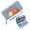 Blue, variant on GEEAD Zipper Pocket Wallet for Women Wallet with Wrist Strap for Women Sitting On Me Humorous Cat Durable & Stylish Accessory Everyday Wallet