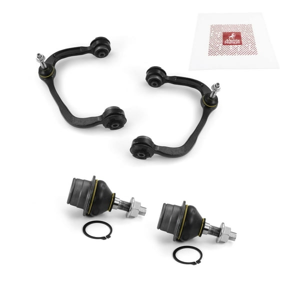 Metrix Premium Chassis Parts - 4 PC Front L/R Upper Control Arm & Front Lower L/R Ball Joint Kit Fits 10-14 Ford F-150 4WD, 10 F-150 AWD, 07-17 Expedition, Lincoln Navigator RK80308 RK80306 K500008