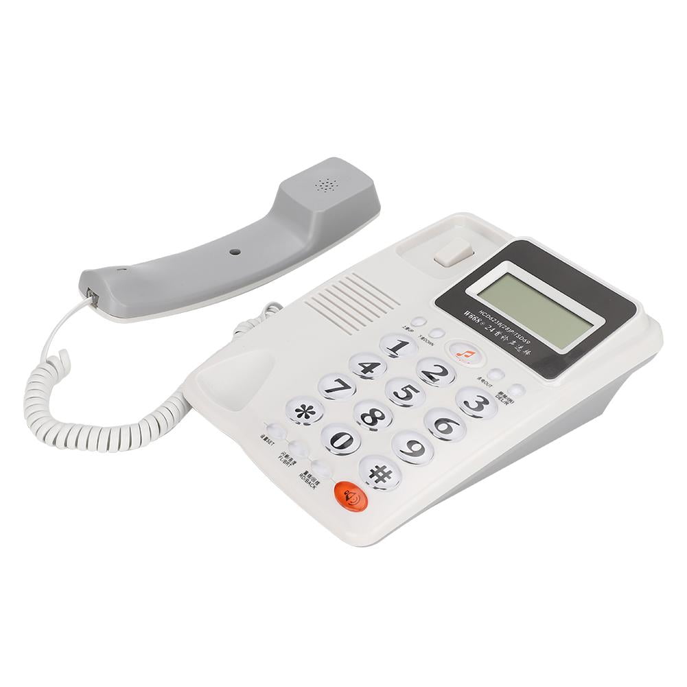 Noref Business Office Home Use Landline Fixed Telephone Desk Phone with Screen Backlight