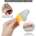 thumbnail image 5 of 6 Pairs Heel Cushions Inserts for Loose Shoes, Heel Pads Grips Liner Snugs, Filler Improved Shoe Fit and Comfort, Prevent Too Big Shoes from Slipping,Heel Pains frictions and Blisters (Black), 5 of 12