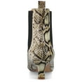 thumbnail image 4 of Journee Womens Tenlee Pull On Chelsea Kitten Heel Booties, Widths Available, 4 of 9