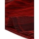 thumbnail image 5 of INSPIRAR CHIC Blusa Corto Metálica Brillante de Manga Corta Semi Transparente para Mujeres XL Roja, 5 of 6