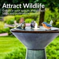 thumbnail image 5 of Sunnydaze Gathering Birds Ceramic Outdoor Water Fountain with Light, 5 of 15