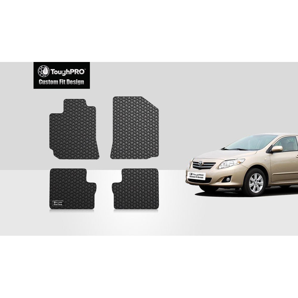ToughPRO TOYOTA Corolla 1st & 2nd Row Mats All Weather Heavy Duty
