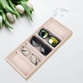thumbnail image 6 of Sunglasses Holder Organizer Eyeglass Storage Case for Desktop Drawer Dresser Beige, 6 of 8