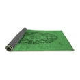 thumbnail image 2 of Ahgly Company Indoor Rectangle Oriental Emerald Green Industrial Area Rugs, 7' x 9', 2 of 4