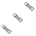 thumbnail image 3 of Decodeary 3x Widely Metal Zippers Slider - Detachable And Practical Solution Reusable Metal Zippers Puller No. 5 * Gun color 3Set, 3 of 6