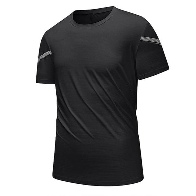 Cinvoph T-Shirts pour Hommes Décontractés pour Entraînement Gym Course T-Shirts d'Été Col Rond Manches Courtes